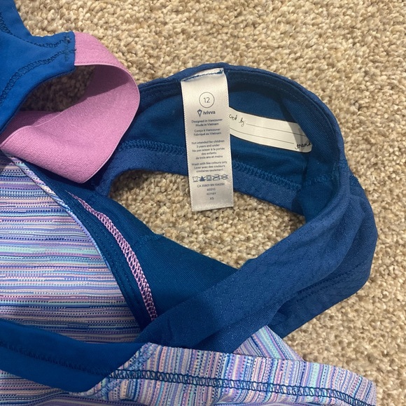 Ivivva built in bra tank. In great condition. Size 12. - Picture 4 of 4